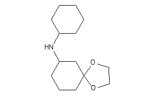 Cyclohexyl(1,4-dioxaspiro[4.5]decan-9-yl)amine