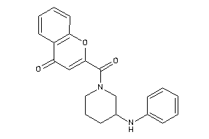 2-(3-anilinopiperidine-1-carbonyl)chromone