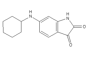 6-(cyclohexylamino)isatin
