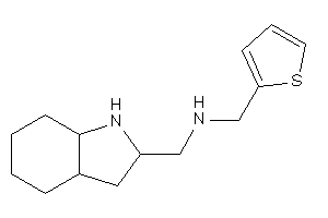 2,3,3a,4,5,6,7,7a-octahydro-1H-indol-2-ylmethyl(2-thenyl)amine