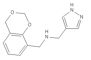 4H-1,3-benzodioxin-8-ylmethyl(1H-pyrazol-4-ylmethyl)amine