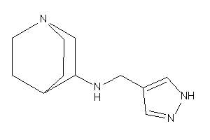 1H-pyrazol-4-ylmethyl(quinuclidin-3-yl)amine