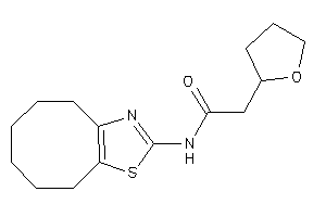 N-(4,5,6,7,8,9-hexahydrocycloocta[d]thiazol-2-yl)-2-(tetrahydrofuryl)acetamide