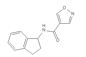 N-indan-1-ylisoxazole-4-carboxamide