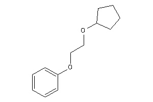 2-(cyclopentoxy)ethoxybenzene