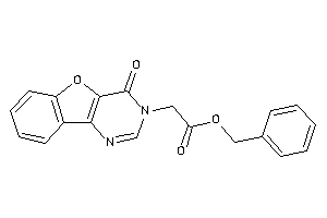 2-(4-ketobenzofuro[3,2-d]pyrimidin-3-yl)acetic Acid Benzyl Ester