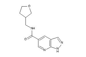 N-(tetrahydrofuran-3-ylmethyl)-1H-pyrazolo[3,4-b]pyridine-5-carboxamide