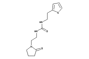 1-[2-(2-ketopyrrolidino)ethyl]-3-[2-(2-thienyl)ethyl]urea