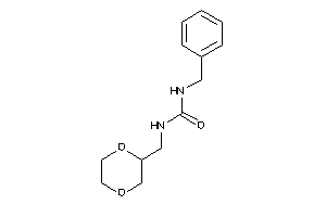 1-benzyl-3-(1,4-dioxan-2-ylmethyl)urea