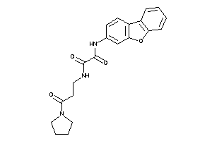 N'-dibenzofuran-3-yl-N-(3-keto-3-pyrrolidino-propyl)oxamide