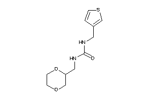 1-(1,4-dioxan-2-ylmethyl)-3-(3-thenyl)urea