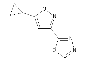 2-(5-cyclopropylisoxazol-3-yl)-1,3,4-oxadiazole