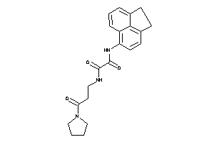 N'-acenaphthen-5-yl-N-(3-keto-3-pyrrolidino-propyl)oxamide