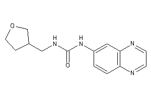 1-quinoxalin-6-yl-3-(tetrahydrofuran-3-ylmethyl)urea