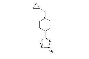 5-[1-(cyclopropylmethyl)-4-piperidylidene]-3-thiazoline-2-thione