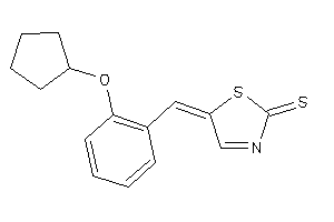 5-[2-(cyclopentoxy)benzylidene]-3-thiazoline-2-thione