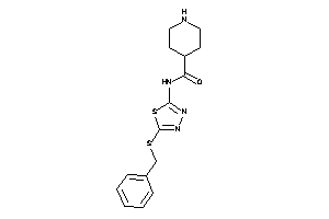 N-[5-(benzylthio)-1,3,4-thiadiazol-2-yl]isonipecotamide