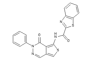 N-(4-keto-3-phenyl-thieno[3,4-d]pyridazin-5-yl)-1,3-benzothiazole-2-carboxamide