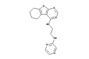 Pyrazin-2-yl-[2-(5,6,7,8-tetrahydrobenzothiopheno[2,3-d]pyrimidin-4-ylamino)ethyl]amine