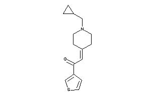 2-[1-(cyclopropylmethyl)-4-piperidylidene]-1-(3-thienyl)ethanone