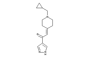 2-[1-(cyclopropylmethyl)-4-piperidylidene]-1-(1H-pyrazol-4-yl)ethanone