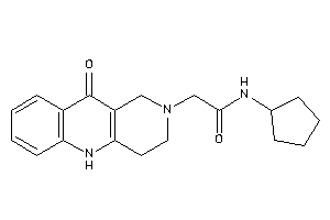 N-cyclopentyl-2-(10-keto-1,3,4,5-tetrahydrobenzo[b][1,6]naphthyridin-2-yl)acetamide