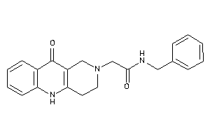 N-benzyl-2-(10-keto-1,3,4,5-tetrahydrobenzo[b][1,6]naphthyridin-2-yl)acetamide