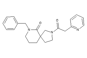 7-benzyl-3-[2-(2-pyridyl)acetyl]-3,7-diazaspiro[4.5]decan-6-one