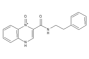 1-keto-N-phenethyl-4H-quinoxalin-1-ium-2-carboxamide