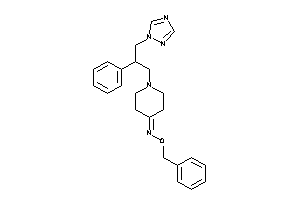 Benzoxy-[1-[2-phenyl-3-(1,2,4-triazol-1-yl)propyl]-4-piperidylidene]amine