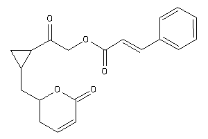 3-phenylacrylic Acid [2-keto-2-[2-[(6-keto-2,3-dihydropyran-2-yl)methyl]cyclopropyl]ethyl] Ester