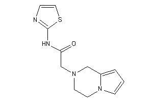 2-(3,4-dihydro-1H-pyrrolo[1,2-a]pyrazin-2-yl)-N-thiazol-2-yl-acetamide