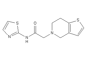 2-(6,7-dihydro-4H-thieno[3,2-c]pyridin-5-yl)-N-thiazol-2-yl-acetamide