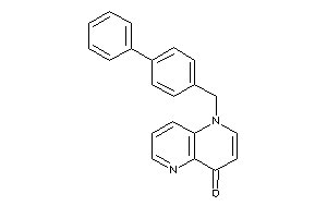 1-(4-phenylbenzyl)-1,5-naphthyridin-4-one