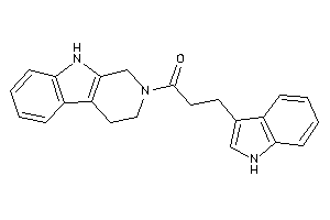 3-(1H-indol-3-yl)-1-(1,3,4,9-tetrahydro-$b-carbolin-2-yl)propan-1-one