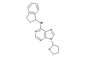 Indan-1-yl-[9-(tetrahydrofuryl)purin-6-yl]amine