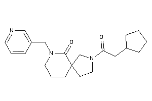 3-(2-cyclopentylacetyl)-7-(3-pyridylmethyl)-3,7-diazaspiro[4.5]decan-6-one