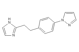 1-[4-[2-(1H-imidazol-2-yl)ethyl]phenyl]pyrazole