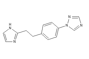1-[4-[2-(1H-imidazol-2-yl)ethyl]phenyl]-1,2,4-triazole