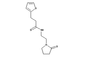 3-(2-furyl)-N-[2-(2-ketopyrrolidino)ethyl]propionamide