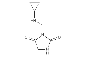 Image of 3-[(cyclopropylamino)methyl]hydantoin