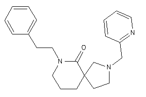 Image of 9-phenethyl-2-(2-pyridylmethyl)-2,9-diazaspiro[4.5]decan-10-one