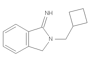 [2-(cyclobutylmethyl)isoindolin-1-ylidene]amine