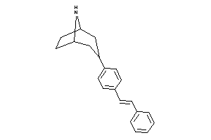 3-(4-styrylphenyl)-8-azabicyclo[3.2.1]octane