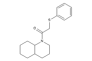 1-(3,4,4a,5,6,7,8,8a-octahydro-2H-quinolin-1-yl)-2-(phenylthio)ethanone