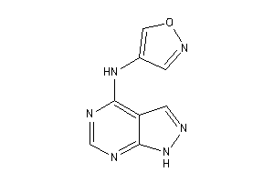 Isoxazol-4-yl(1H-pyrazolo[3,4-d]pyrimidin-4-yl)amine