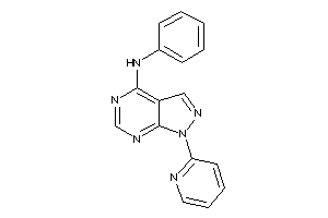 Phenyl-[1-(2-pyridyl)pyrazolo[3,4-d]pyrimidin-4-yl]amine