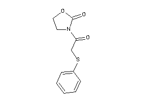 3-[2-(phenylthio)acetyl]oxazolidin-2-one