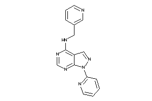 3-pyridylmethyl-[1-(2-pyridyl)pyrazolo[3,4-d]pyrimidin-4-yl]amine