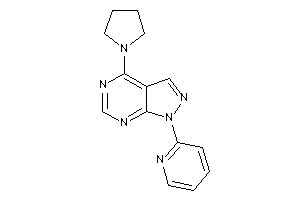 1-(2-pyridyl)-4-pyrrolidino-pyrazolo[3,4-d]pyrimidine